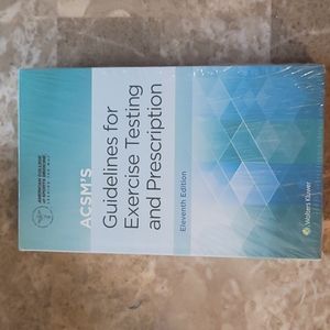 ACSM'S Guidelines for exercise testing and prescription.